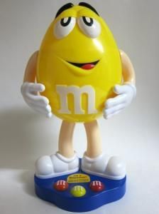M&M'S イエロー ディスペンサー - PopSoda Web Shop