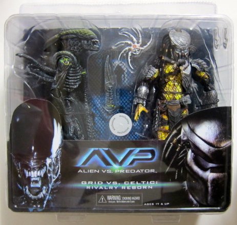 AVP ALIEN vs. PREDATOR 7インチフィギュア GRID vs. CELTIC - PopSoda