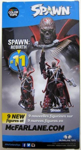 McFARLANE TOYS COLOR TOPS SPAWN: REBIRTH (UNMASKED ver.) - PopSoda