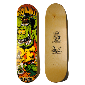 “KING OF JUNKYARD” SKATE DECK - PopSoda Web Shop