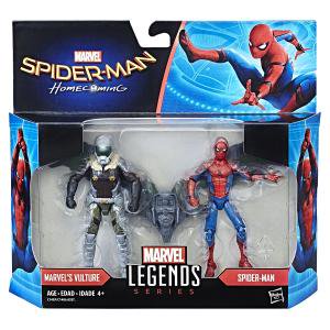 marvel legends spiderman 17set