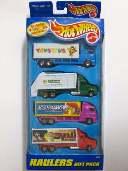 1997 Hot Wheels HAULERS GIFT PACK - PopSoda Web Shop