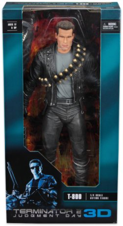 NECA TERMINATOR 2 3D T-800 1/4スケール フィギュア - PopSoda Web Shop