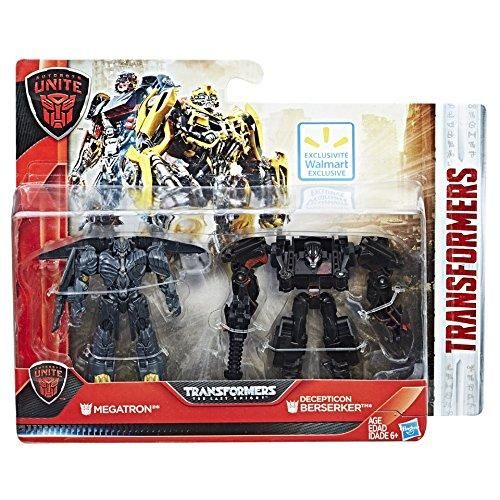 TRANSFORMERS THE LAST KNIGHT MEGATRON & DECEPTICON BERSERKER TRANSFORMERS THE LAST KNIGHT MEGATRON & DECEPTICON BERSERKER