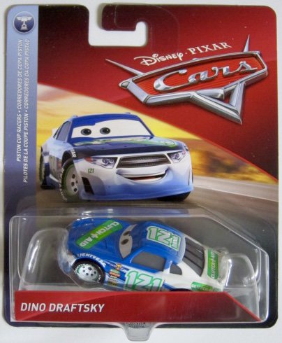 ディズニー ピクサー カーズ マテル ダイノドラフトスキー ミニカー Disney Pixar Cars Mattel