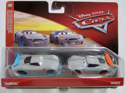ディズニー ピクサー カーズ マテル ガブリエル＆エイデン ミニカー Disney Pixar Cars Mattel