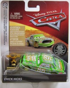 ディズニー ピクサー カーズ マテル チック・ヒックス （ラバータイヤ） ミニカー Disney Pixar Cars Mattel