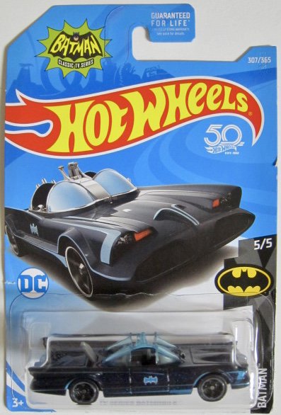 Hot Wheels BATMAN CLASSIC TV SERIES BATMOBILE - PopSoda Web Shop