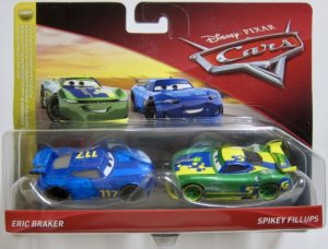 ディズニー ピクサー カーズ マテル エリックブレーカー ＆ スパイキーフィラップス ミニカー Disney Pixar Cars Mattel