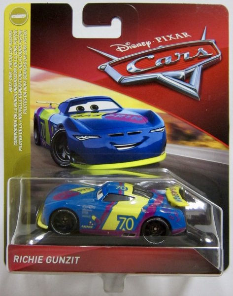 ディズニー ピクサー カーズ マテル リッチーガンジット ミニカー Disney Pixar Cars Mattel
