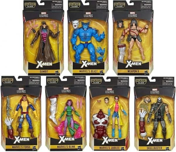 マーベルレジェンド X-MEN 6インチ アクションフィギュア 9体セット-