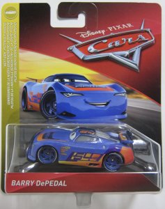 ディズニー ピクサー カーズ マテル バリーディペダル ミニカー Disney Pixar Cars Mattel