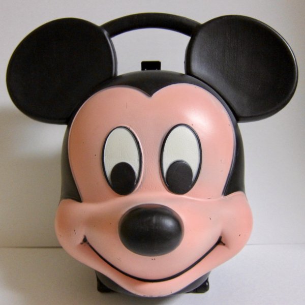 ミッキーマウス 顔型ランチボックス