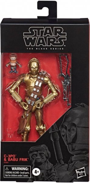 スターウォーズ ブラックシリーズ C-3PO & バブフリック 6インチフィギュア