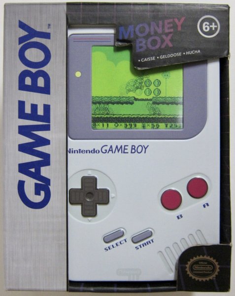 Nintendo ゲームボーイ スチール製 貯金箱