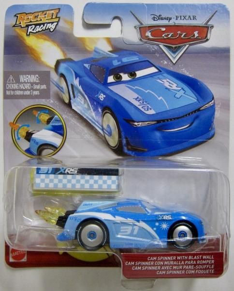 カーズ マテル 4台 カム・スピナー ダニー・シュワヴェッツ バリー