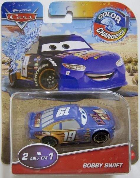 マテル カーズ カラーチェンジャーズ ボビースウィフト ミニカー