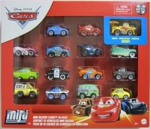 新品　カーズ　ミニカー　マテル　15台セット マテル カーズ 2021 ダイキャスト ミニカー ミニレーサーズ 15台