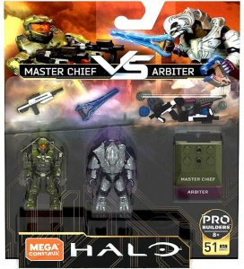 メガコンストラックス HALO マスターチーフ VS アービター フィギュア 