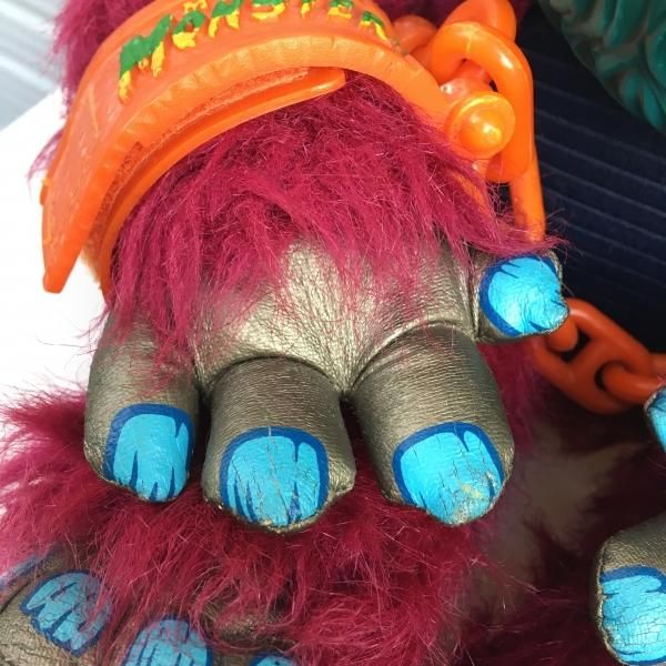 1986 AmToy UK版 マイペットモンスター STRONGUR ぬいぐるみ