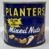 70's PLANTERS  MR. PEANUT  Mixed Nuts Tin Can