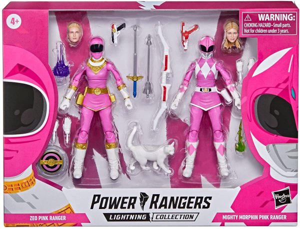 Hasbro パワーレンジャー ライトニングコレクション ジオ ピンク 