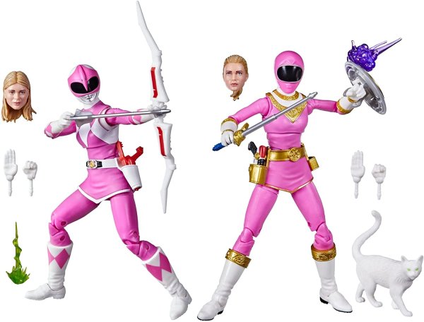 Hasbro パワーレンジャー ライトニングコレクション ジオ ピンク
