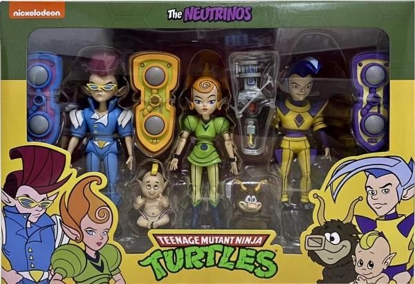 NECA ミュータントタートルズ ニュートリノス フィギュアセット