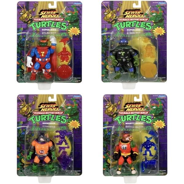 プレイメイツ タートルズ 復刻版 フィギュアセット