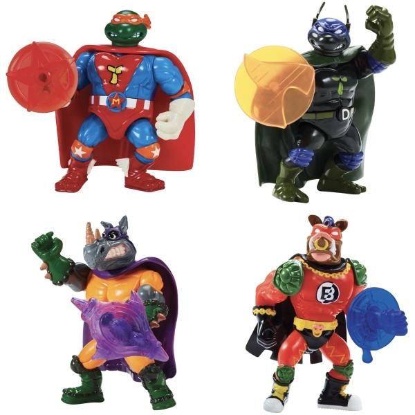 プレイメイツ タートルズ 復刻版 フィギュアセット