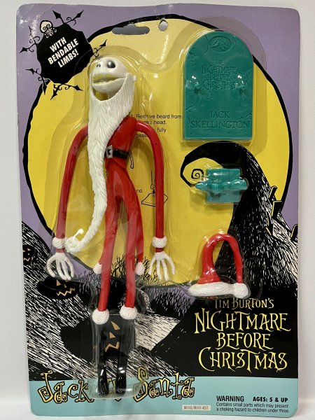 ハズブロ社製です映画公開時ナイトメアビフォアクリスマス　フィギュア　1993年ハスブロ社製　ビンテージ