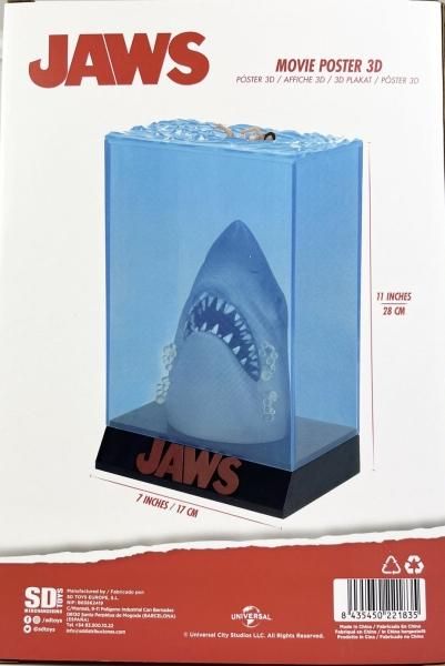 SD TOYS JAWS 3D ムービーポスター フィギュア - PopSoda Web Shop