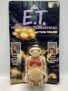 Ljn製　1982年　E.T./イーティー フィギュア　ブリスター　5個セット
