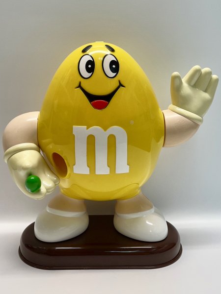 M&M'S イエロー ディスペンサー - PopSoda Web Shop