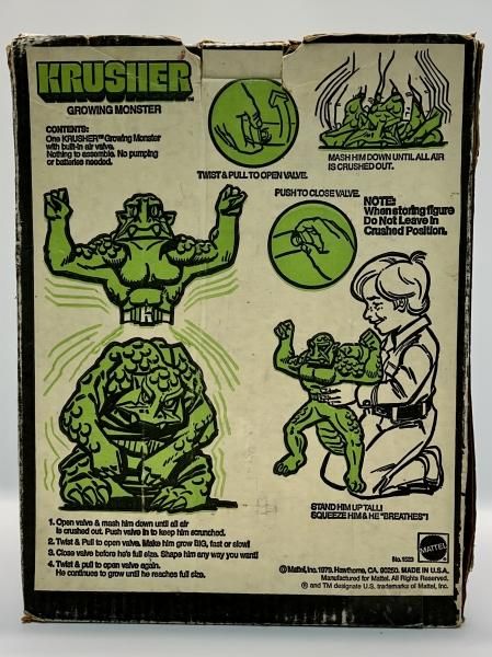 vintage USA TOY 1979 マテル クラッシャー　フィギュア vintage USA TOY 1979 マテル クラッシャー フィギュア