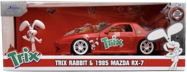 2022 General Mills トリックス・ラビット & 1985 マツダ RX-7 ミニカー