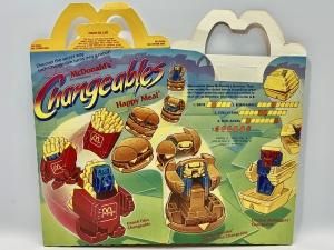 1987 マクドナルド チェンジャブルズ ハッピーミールトイ ボックス