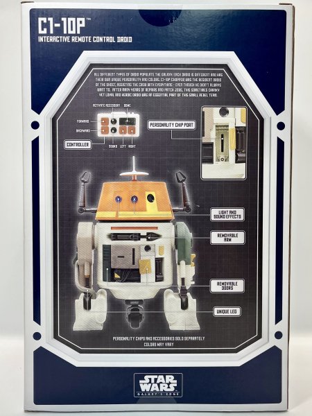 同梱不可】 スターウォーズ ドロイドファクトリー cp-10p チョッパー