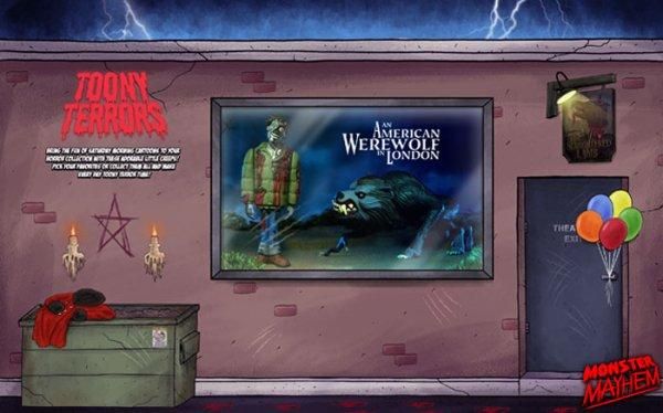 ネカ AN AMERICAN WEREWOLF IN LONDON フィギュアセット ネカ AN AMERICAN WEREWOLF IN LONDON フィギュアセット