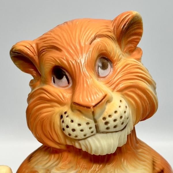 人気特価 60's ESSO EXXON TIGER ソフビ 貯金箱 キャラクター