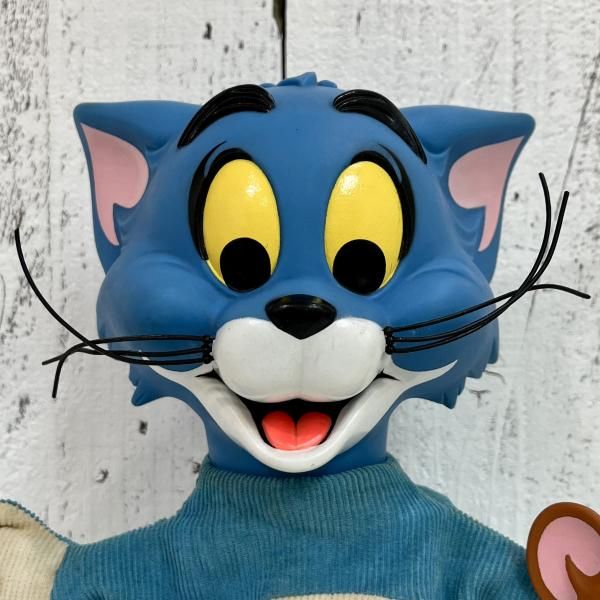1965年 ビンテージ TOM＆JERRY MATTEL トーキングパペット Vintage 1965 Talking Pull String Tom & Jerry Hand Puppet by