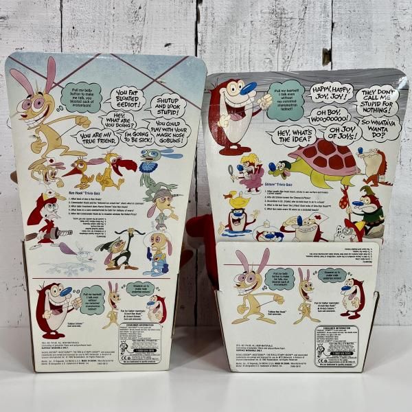 1992 マテル レン＆スティンピー ぬいぐるみセット