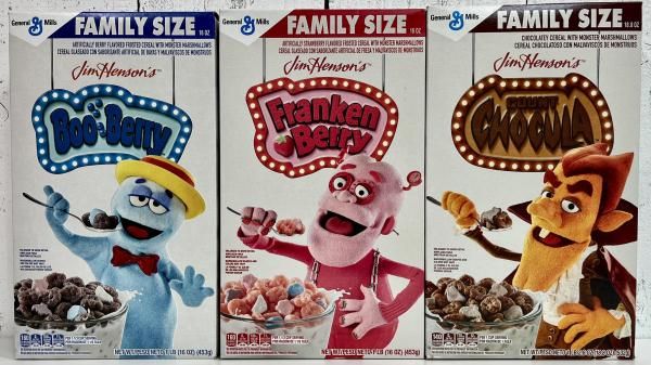 2025 モンスターシリアル x ジムヘンソン コラボパッケージ シリアル