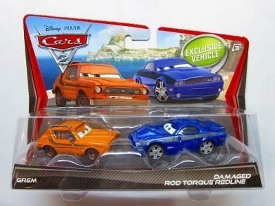 【マテル】カーズ2 ホーリー シフトウェル ロッド トルク レッドライン セット マテル】カーズ2 ホーリー シフトウェル ロッド トルク レッド