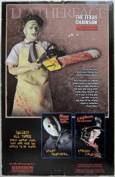 SIDESHOW 12インチ THE TEXAS CHAINSAW MASSACRE LEATHERFACE