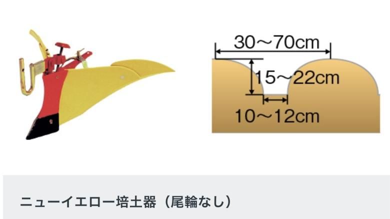 サラダFF3000・FFV300・FF500用ニューイエロー培土器 品番11012 - ホンダパワープロダクツ製品・パーツ販売のホンダ ガーデン・オンラインショップ