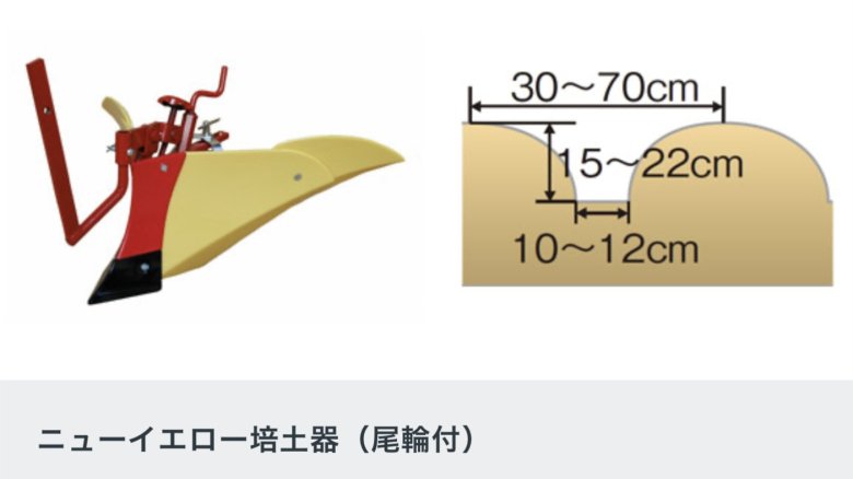 ラッキーマルチFU700用ニューイエロー培土器（尾輪付） 品番10976 - ホンダパワープロダクツ製品・パーツ販売のホンダガーデン・オンラインショップ