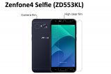 【メール便送料無料】Zenfone4 Selfie (ZD553KL) 液晶保護フィルムセット クリスタルクリアタイプ