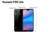 【メール便送料無料】Huawei P20 Lite 液晶保護フィルムセット クリスタルクリアタイプ