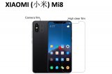 【メール便送料無料】Xiaomi（小米）Mi8 液晶保護フィルムセット クリスタルクリアタイプ
